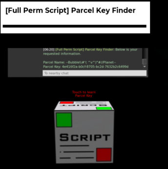 Second Life Marketplace - [Full Perm Script] Parcel Key Finder
